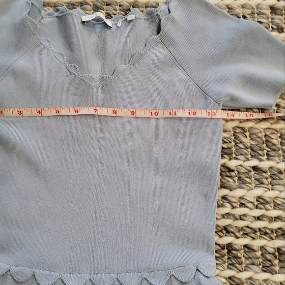 Sandro Meissa Fit Flare Knit Mini Dress Size 38 - Picture 13 of 16